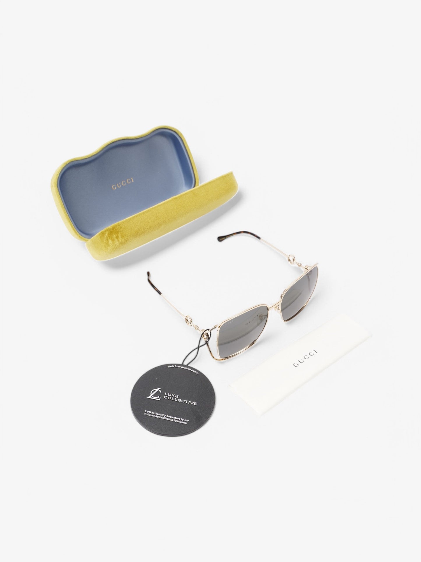 Gucci Gucci sunglasses Gold / Brown Base Metal