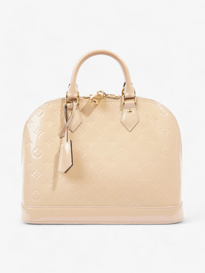 Louis Vuitton Alma Beige Vernis Leather PM