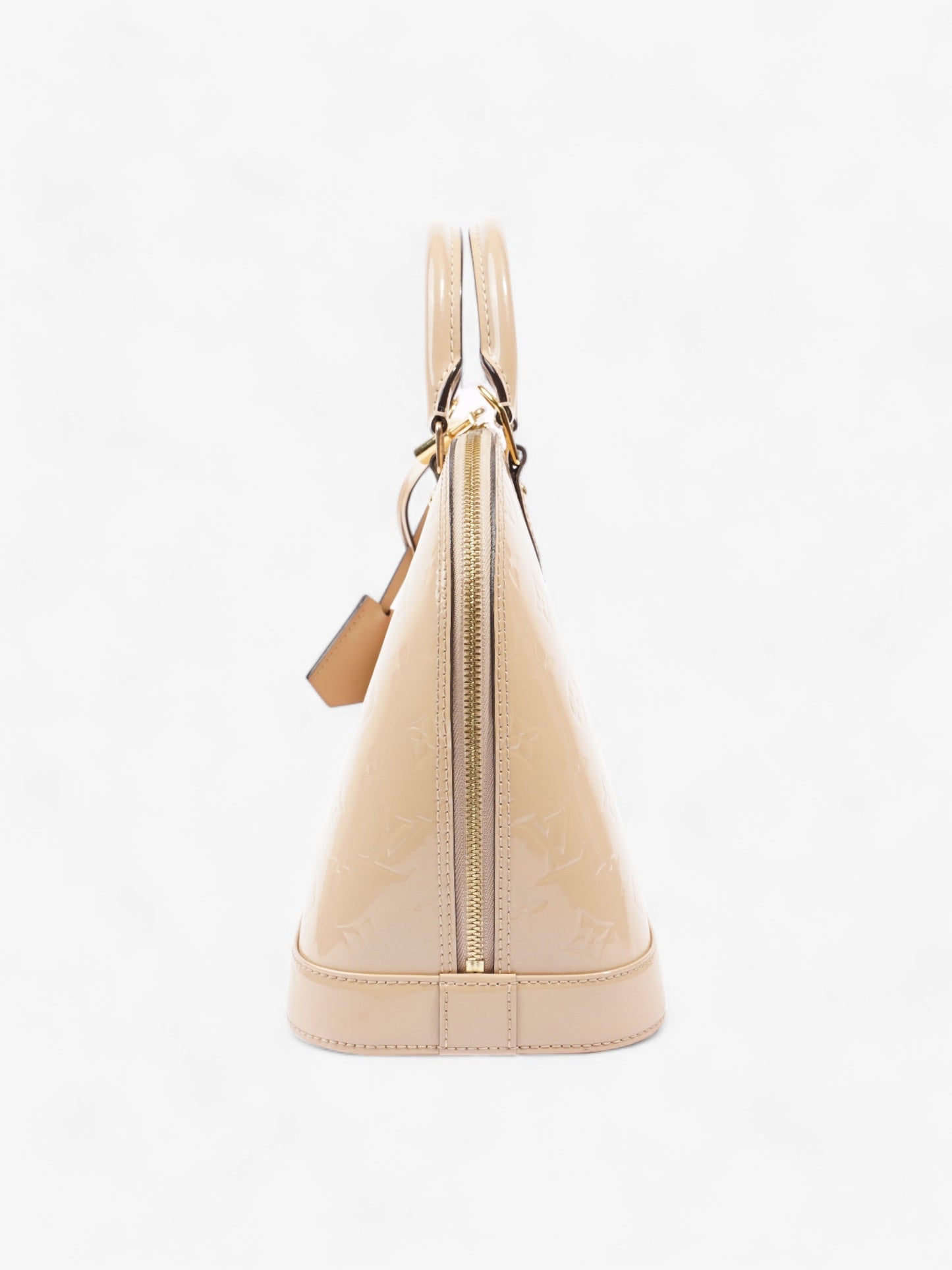 Louis Vuitton Alma Beige Vernis Leather PM