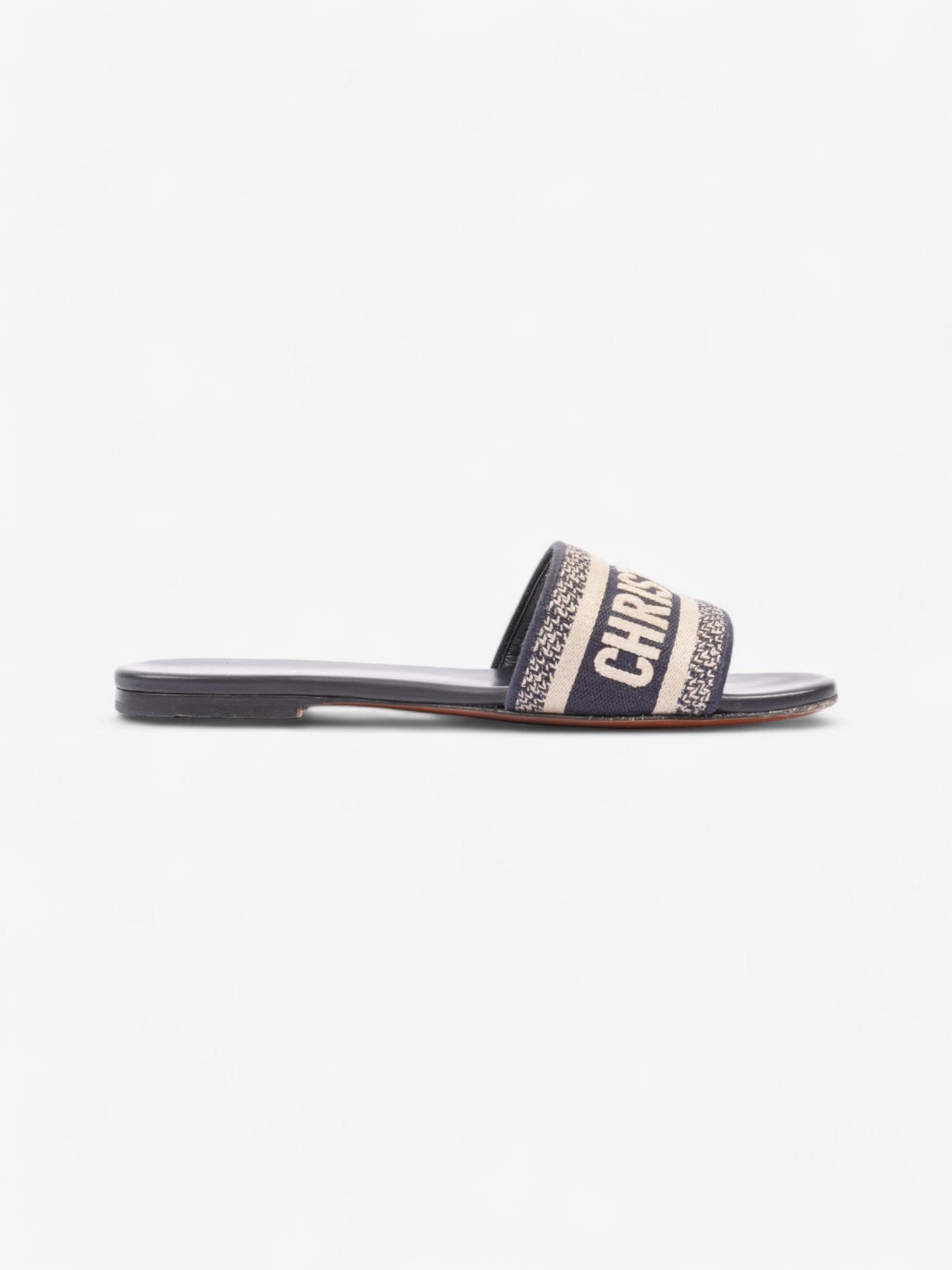 Christian Dior D Way Deep Blue Cotton EU 37.5 UK 4.5