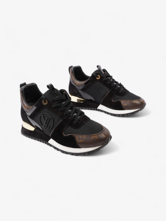 Louis Vuitton Run Away Trainer Black / Monogram Mesh EU 38 UK 5