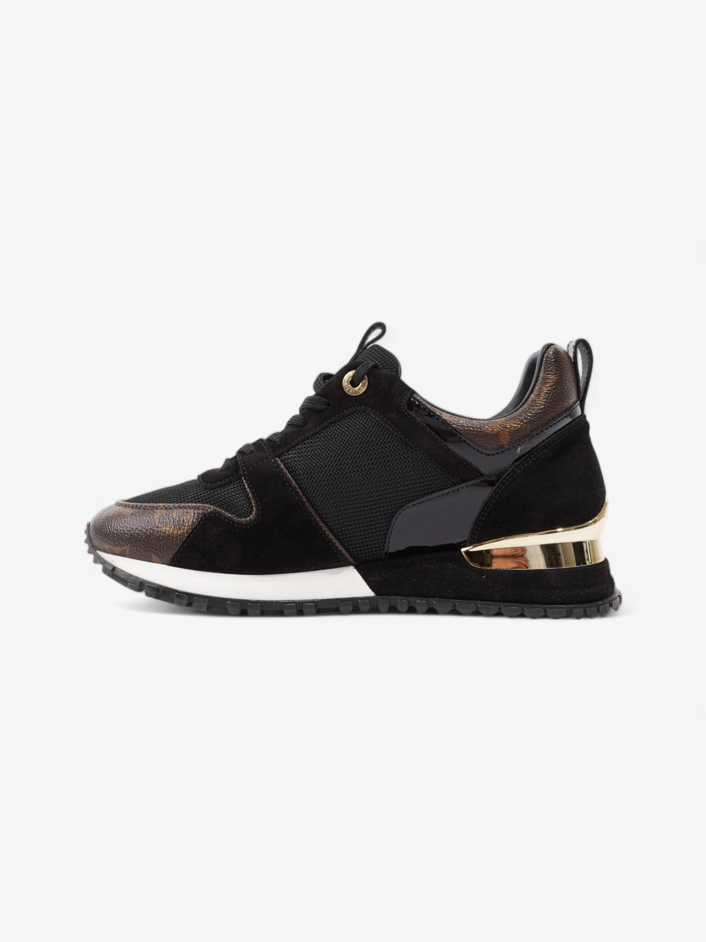 Louis Vuitton Run Away Trainer Black / Monogram Mesh EU 38 UK 5