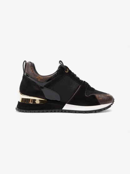 Louis Vuitton Run Away Trainer Black / Monogram Mesh EU 38 UK 5