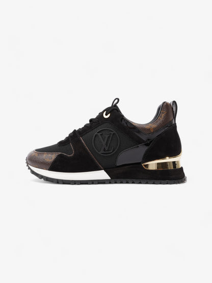 Louis Vuitton Run Away Trainer Black / Monogram Mesh EU 38 UK 5