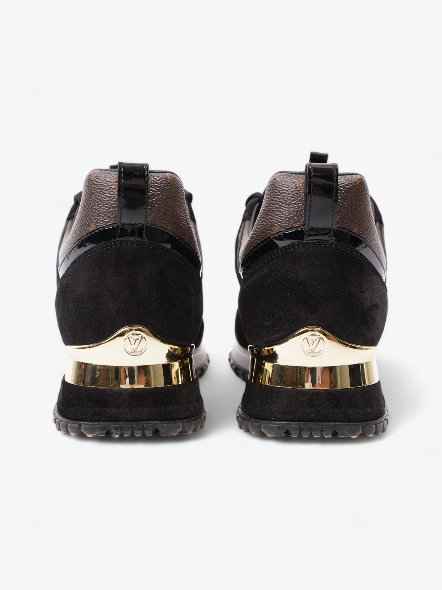 Louis Vuitton Run Away Trainer Black / Monogram Mesh EU 38 UK 5