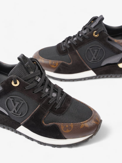 Louis Vuitton Run Away Trainer Black / Monogram Mesh EU 38 UK 5