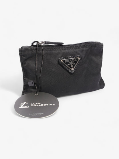 Prada Coin Purse Black Nylon