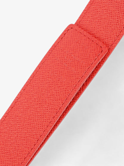 Louis Vuitton Initials Reversible Belt Monogram / Red Coated Canvas 80cm 32"