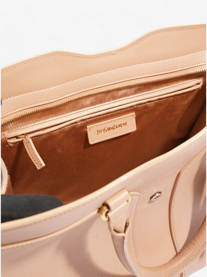 Saint Laurent Cabas Chyc Dusty Pink Leather Medium