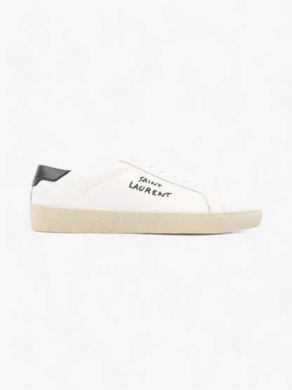 Saint Laurent Court Classic White / Black Leather EU 41 UK 8