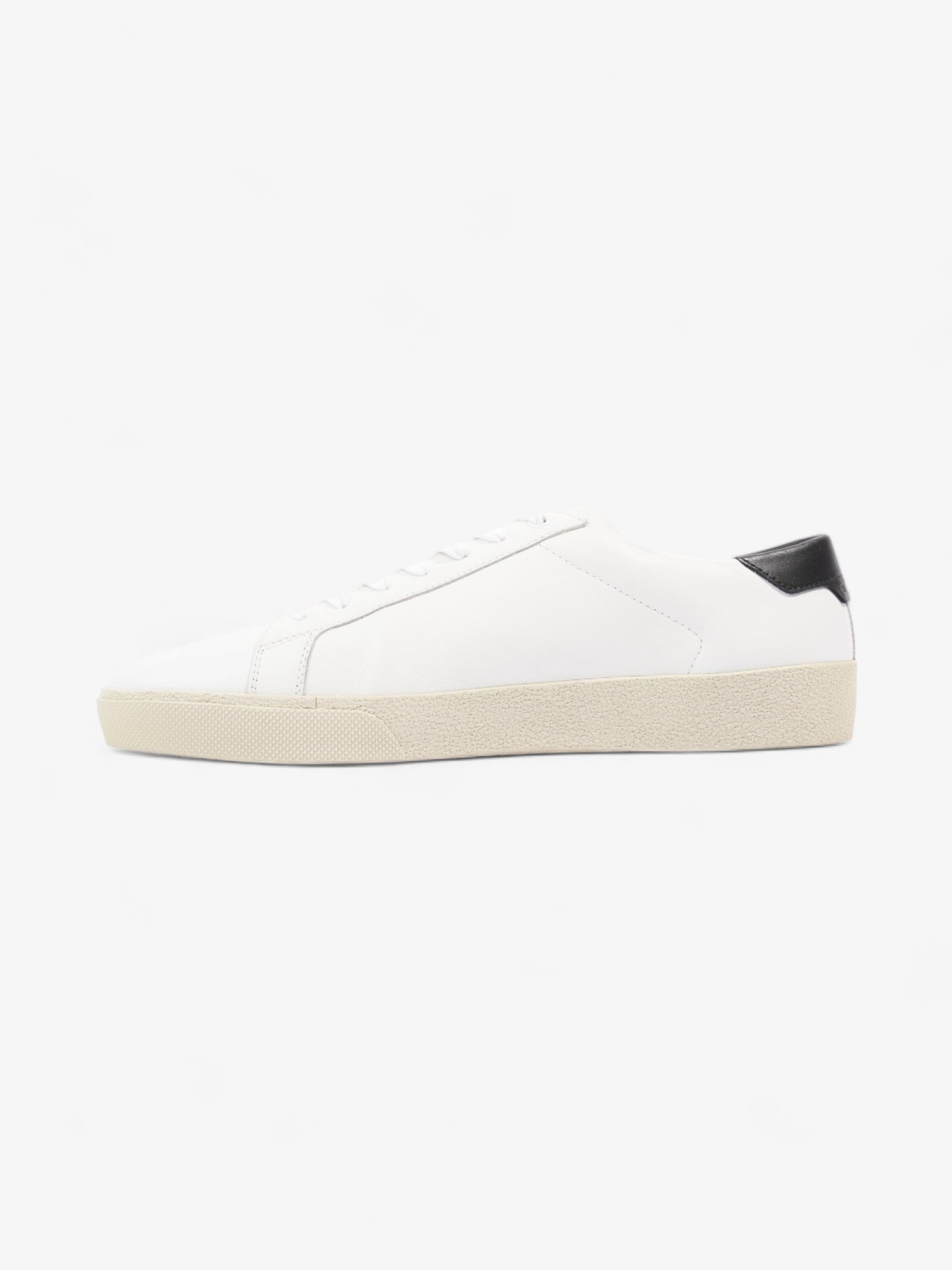 Saint Laurent Court Classic White / Black Leather EU 41 UK 8