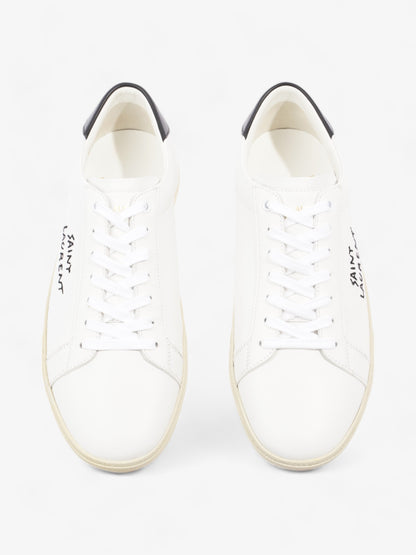 Saint Laurent Court Classic White / Black Leather EU 41 UK 8
