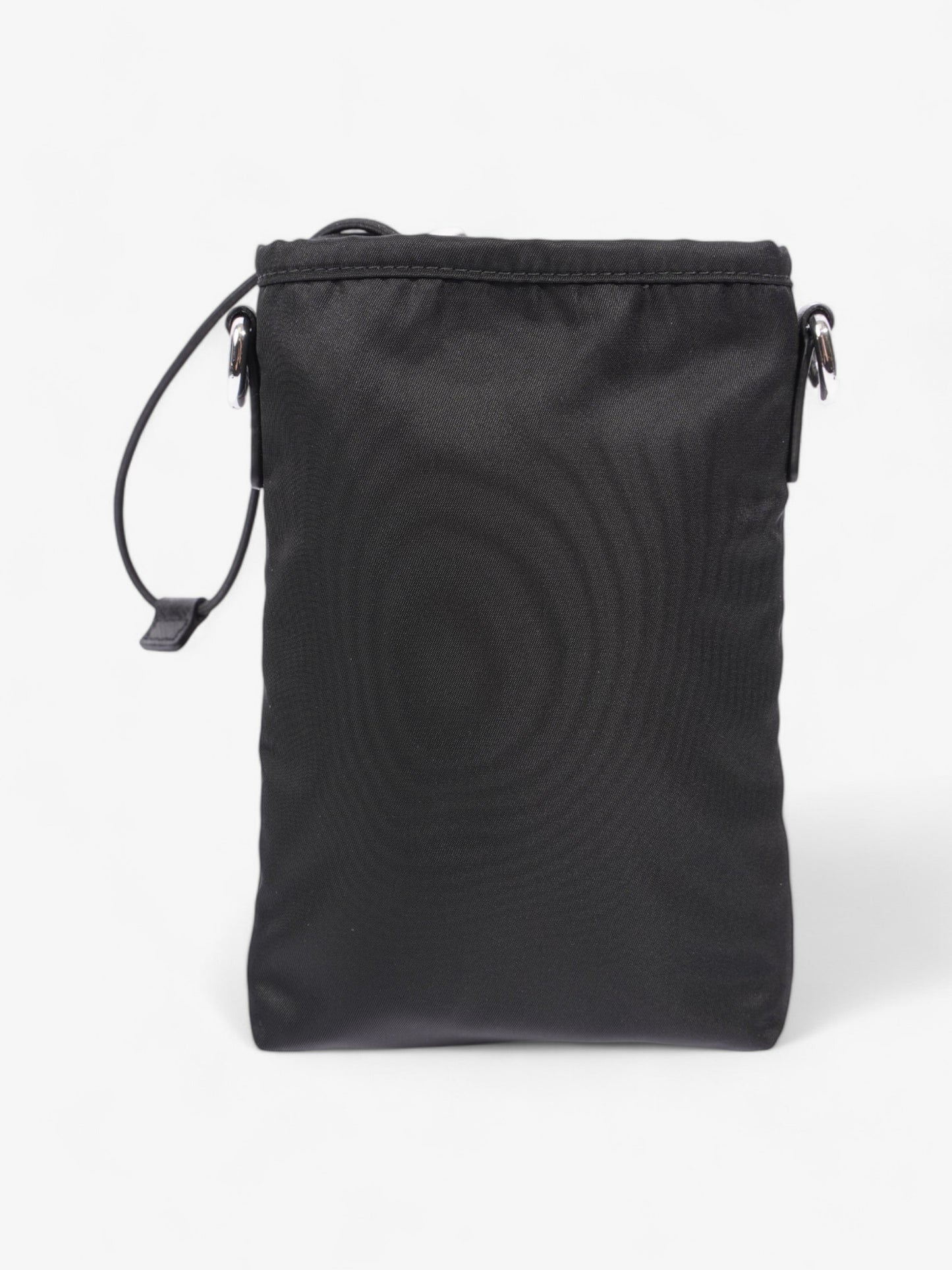 Prada Phone Case Crossbody Black Re Nylon