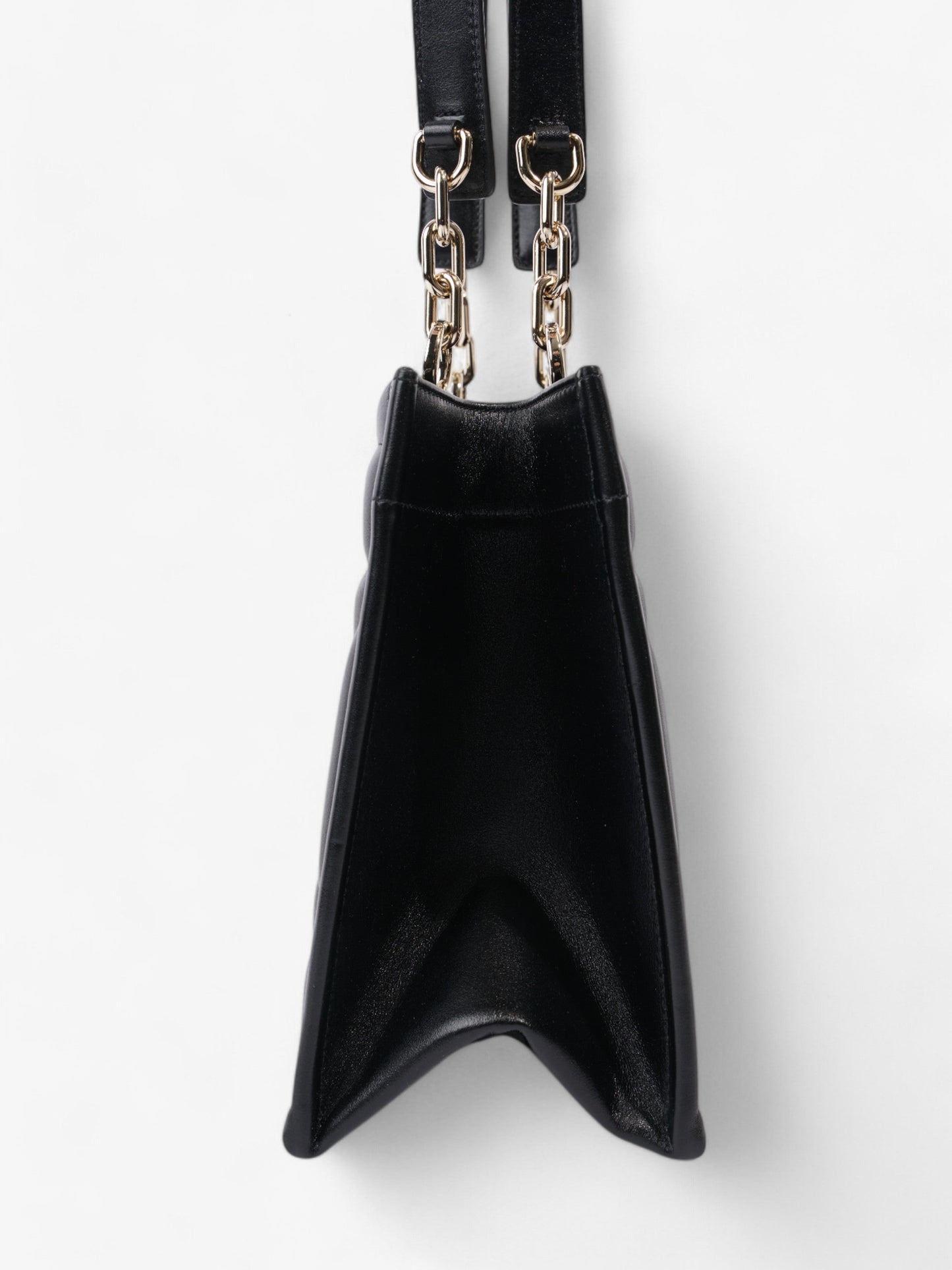 Christian Dior Archi Cannage Bage Black Leather