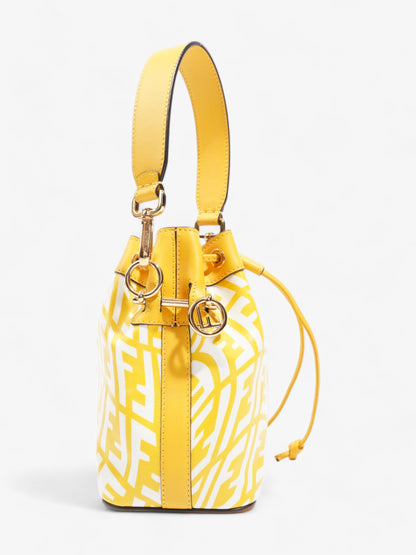 Fendi Mon Tresor Mini FF Vertigo Yellow Canvas