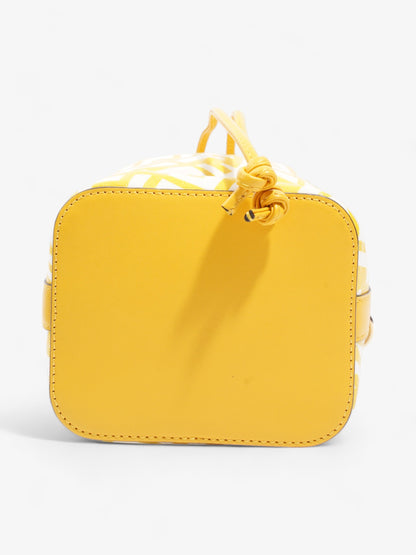Fendi Mon Tresor Mini FF Vertigo Yellow Canvas
