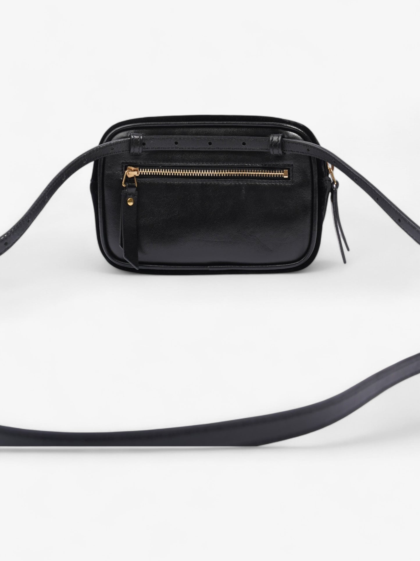 Saint Laurent Lou Belt Bag Black Velvet