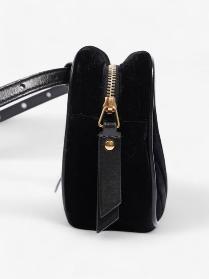 Saint Laurent Lou Belt Bag Black Velvet