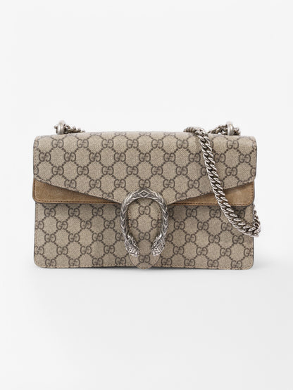 Gucci Dionysus GG Supreme / Beige / Ebony Coated Canvas Small