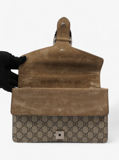 Gucci Dionysus GG Supreme / Beige / Ebony Coated Canvas Small