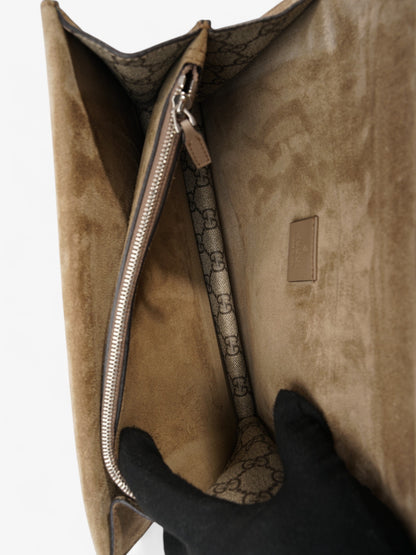 Gucci Dionysus GG Supreme / Beige / Ebony Coated Canvas Small