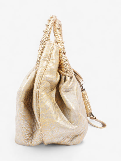 Fendi Spy Bag Gold / Silver Leather