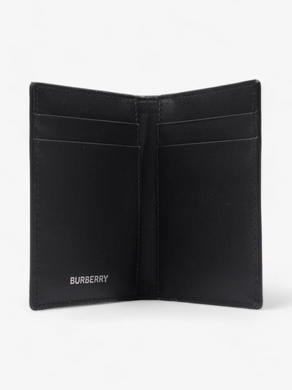 Burberry Check Folding Wallet Vintage Check Coated Canvas