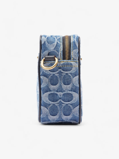 Coach Flight Bag Signature Denim / Red Denim