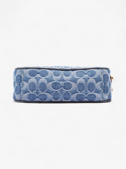 Coach Flight Bag Signature Denim / Red Denim