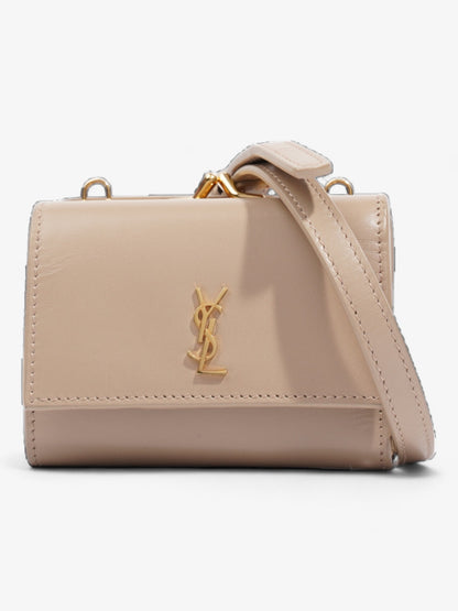 Saint Laurent Rider Wallet Beige Leather