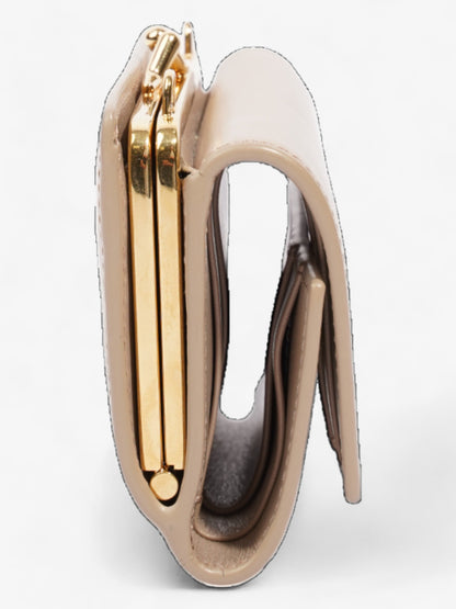 Saint Laurent Rider Wallet Beige Leather