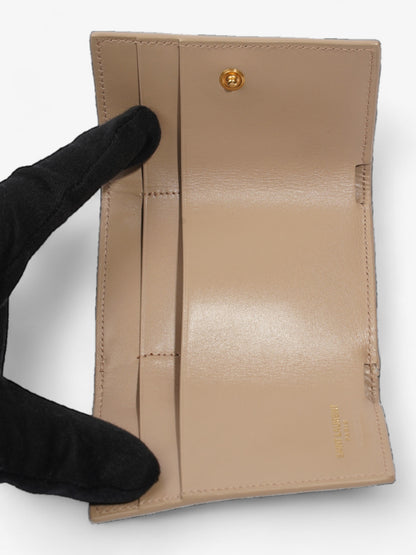 Saint Laurent Rider Wallet Beige Leather