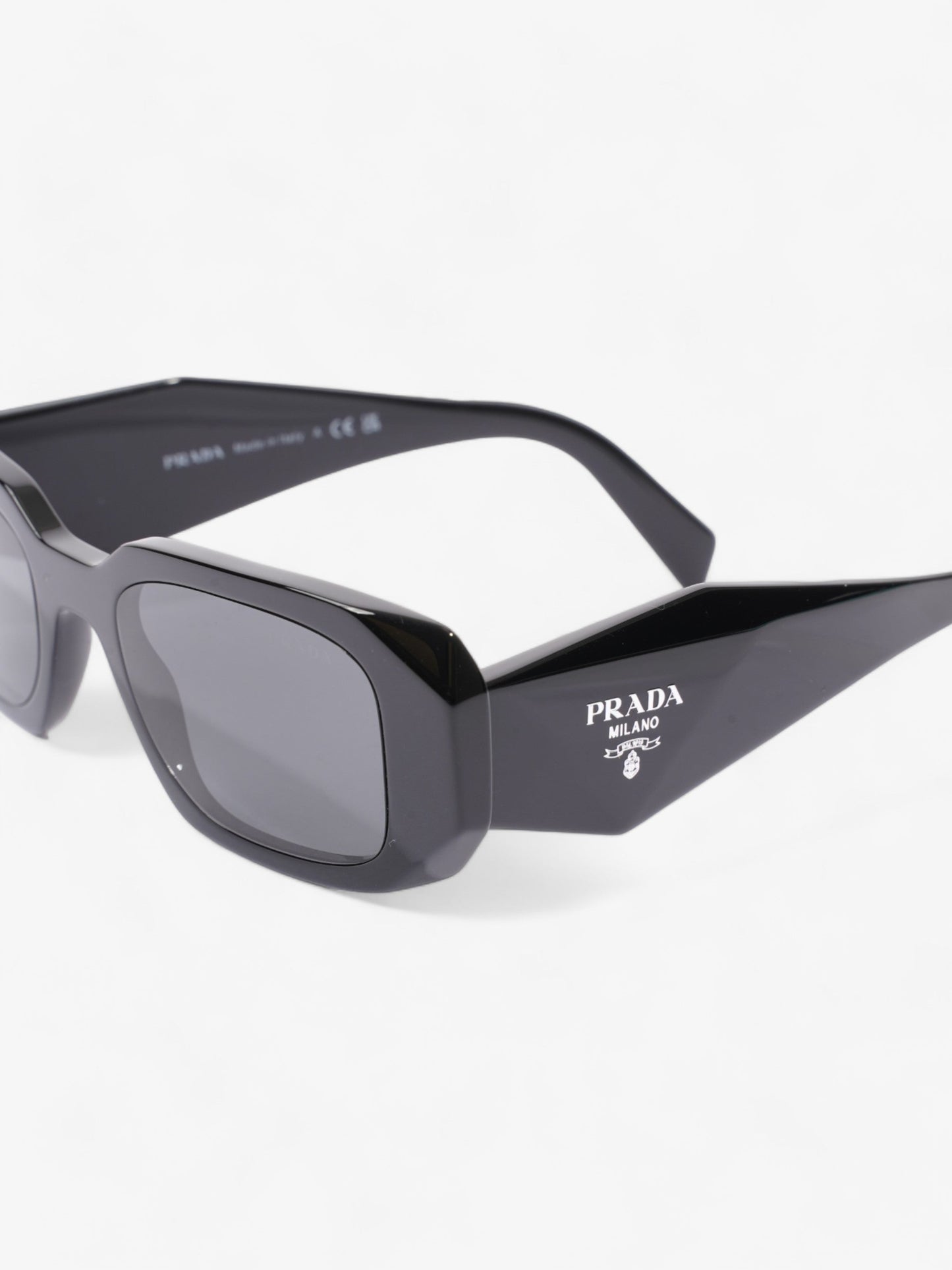 Prada Symbole Sunglasses Black Acetate 145mm