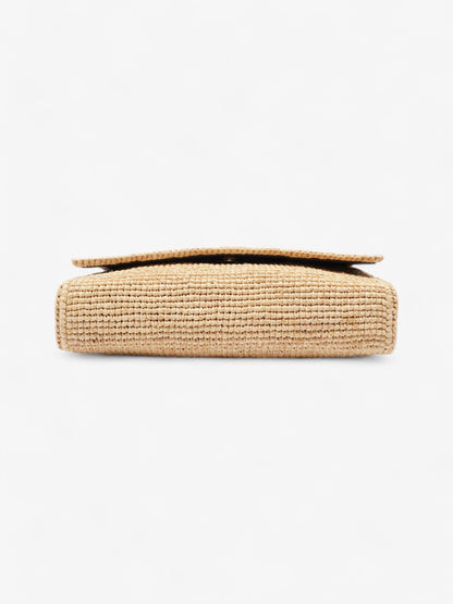 Saint Laurent Kate Natural Raffia Medium