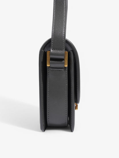 Saint Laurent SOLFERINO Grey Leather Small