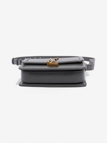 Saint Laurent SOLFERINO Grey Leather Small