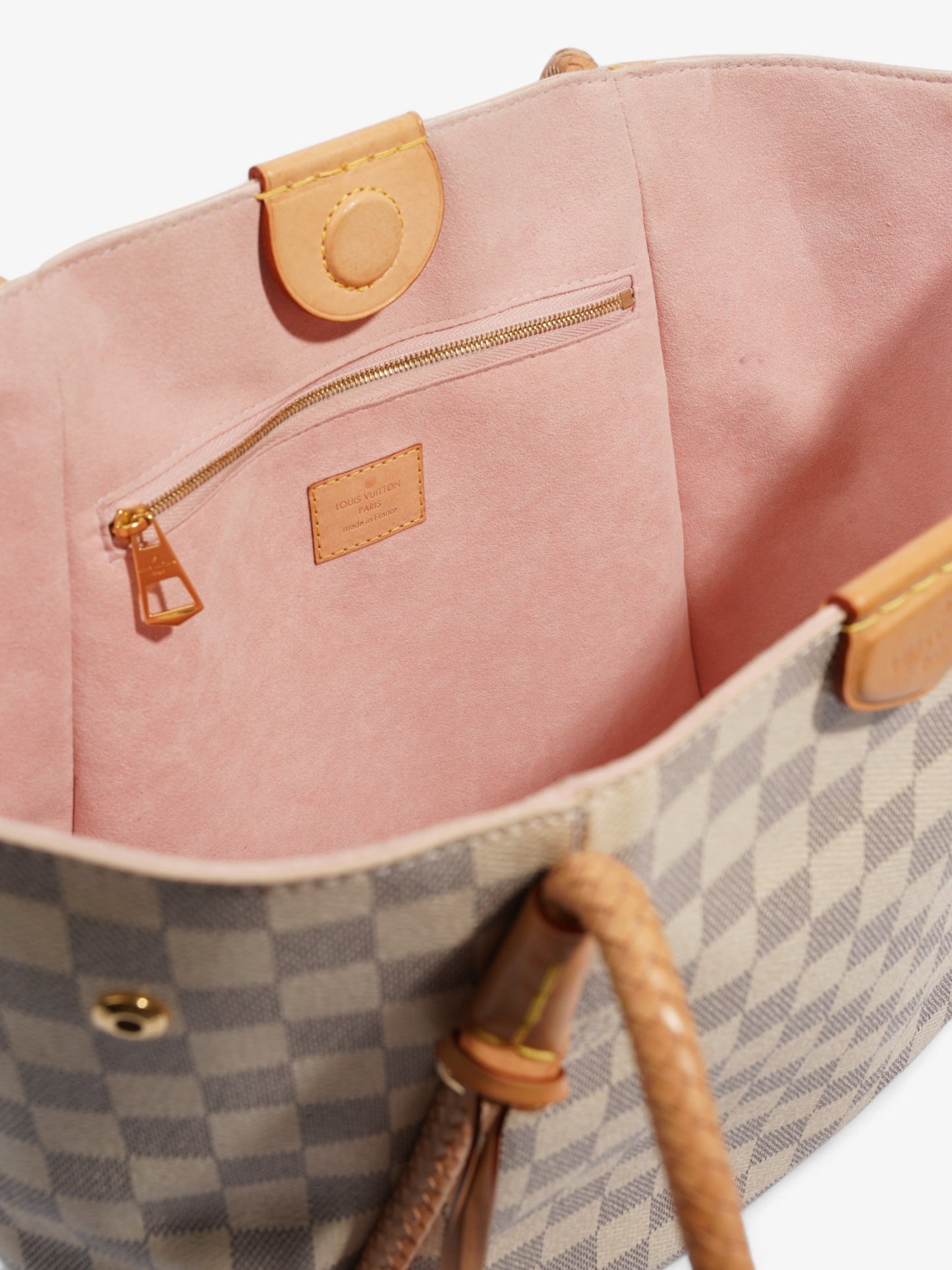 Louis Vuitton Propriano Braided Damier Azur Coated Canvas