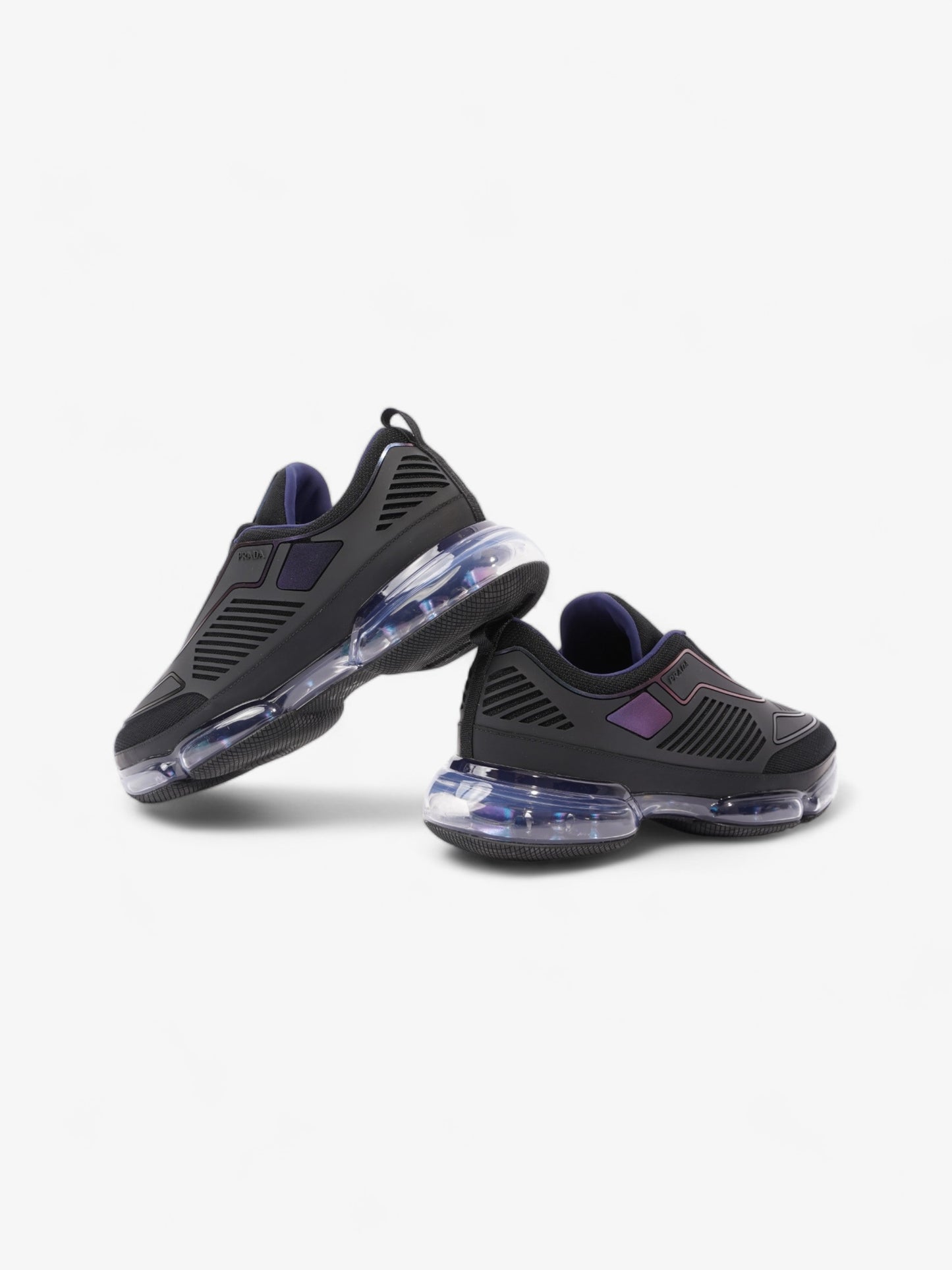 Prada Cloudbust Air Sport Sneakers Black / Iridescent  Rubber EU 41 UK 8