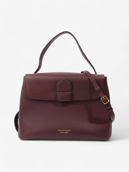 Burberry Camberley Burgundy / House Check Calfskin Leather Medium