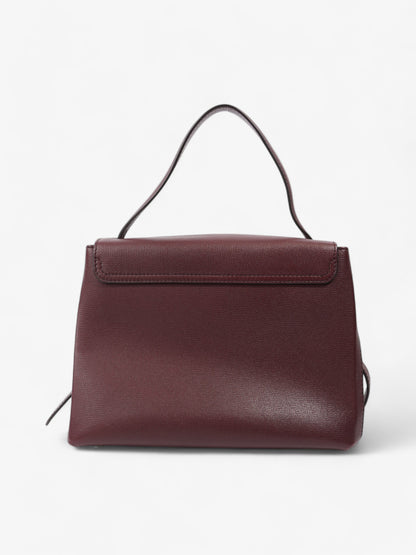 Burberry Camberley Burgundy / House Check Calfskin Leather Medium