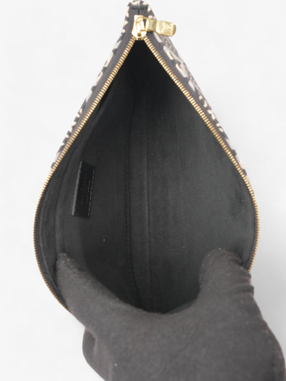 Louis Vuitton Neverfull Since 1854 Black / White Canvas MM