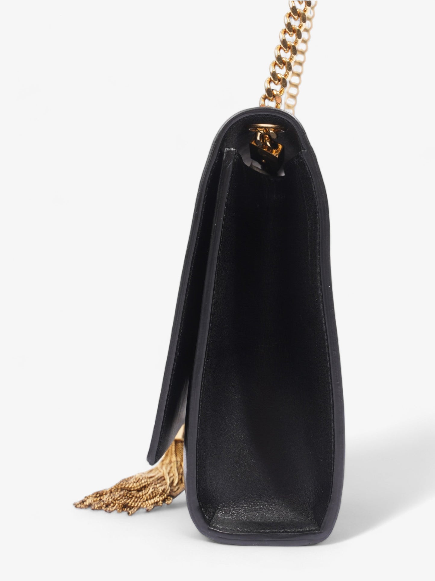 Saint Laurent Kate Tassel Black Leather Medium