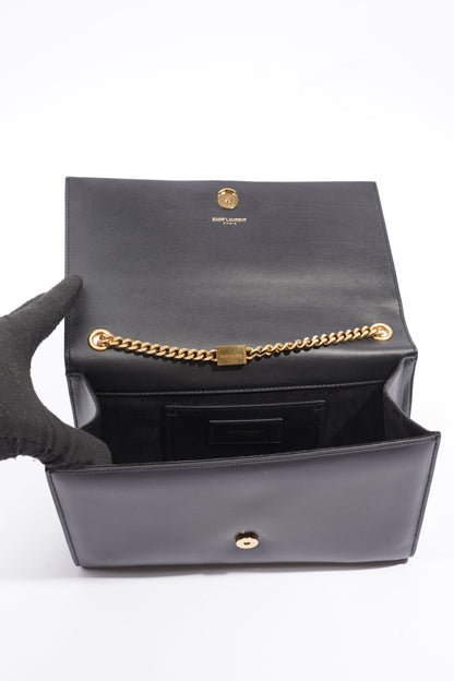 Saint Laurent Kate Tassel Black Leather Medium