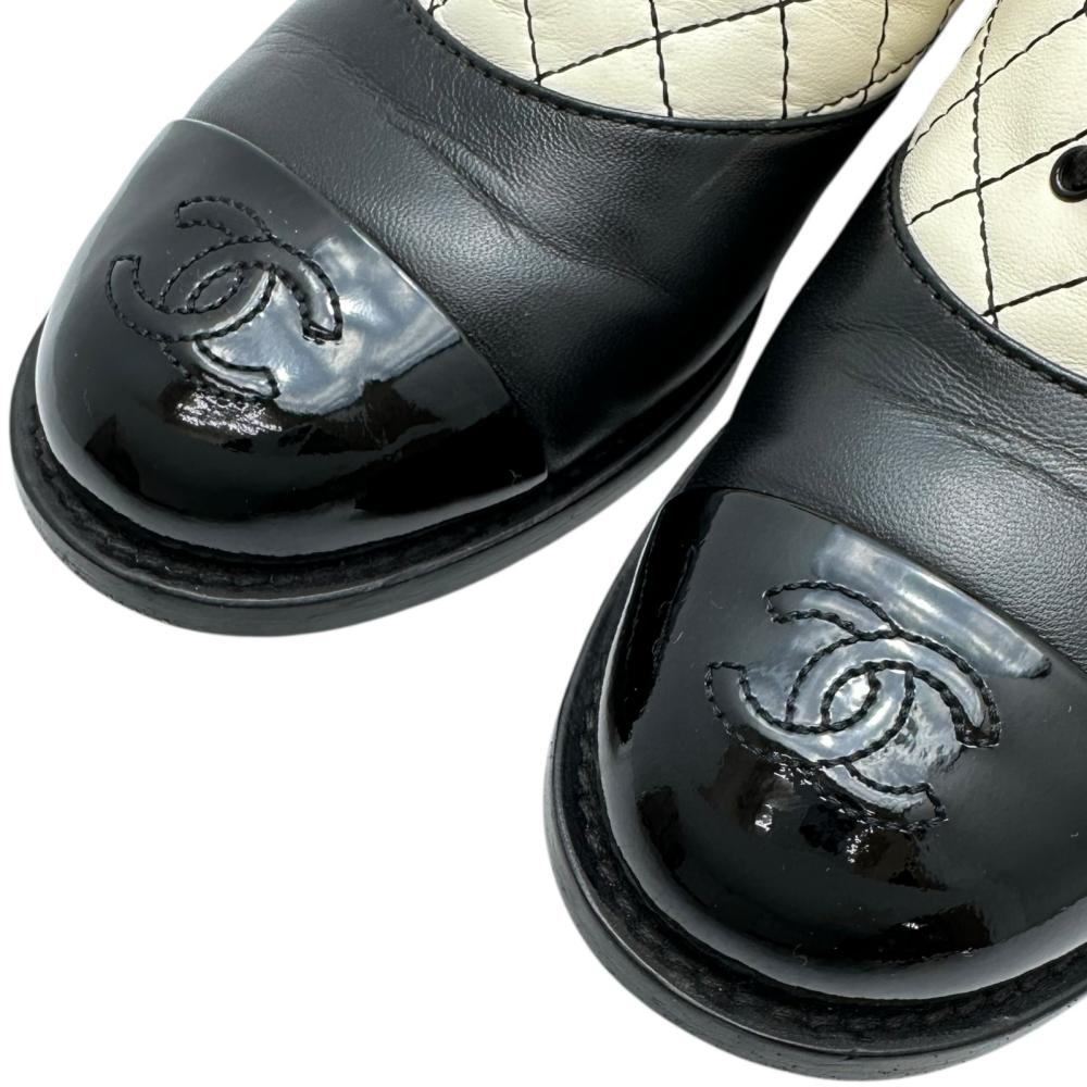 Chanel Matelasse Leather Shoes