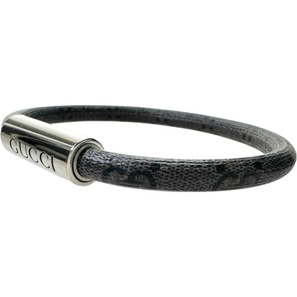 Gucci GG Supreme PVC Metal Bracelet
