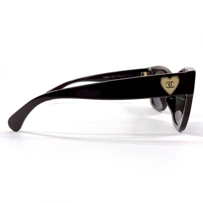 Chanel Heart Sunglasses 5478-A Brown