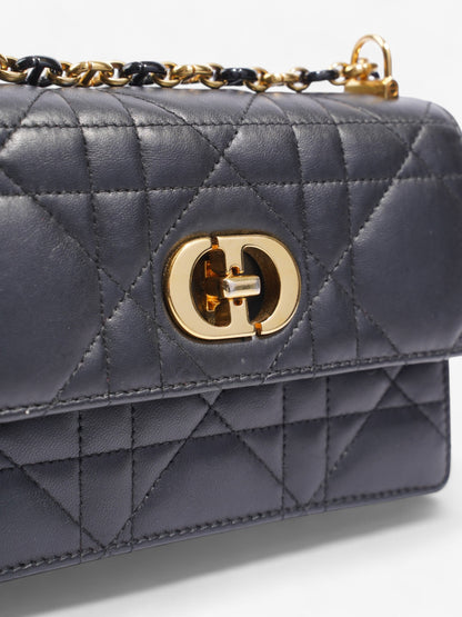 Christian Dior Miss Caro Bag Black Lambskin Leather Mini