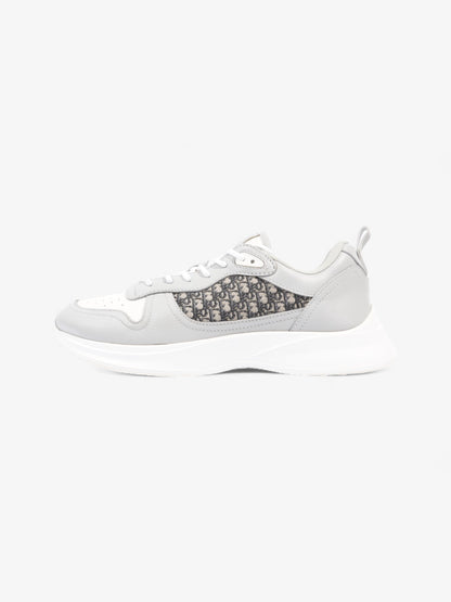 Christian Dior B25 Grey Oblique / White Leather EU 42 UK 8