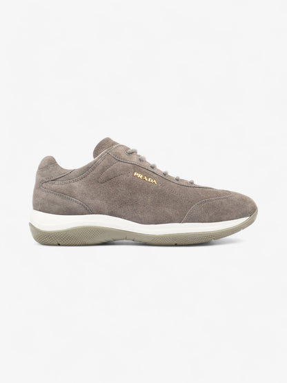 Prada America Cup Grey Suede EU 40 UK 7