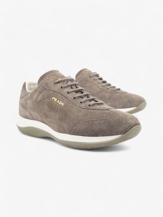 Prada America Cup Grey Suede EU 40 UK 7